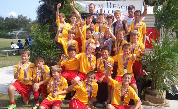 Clearwater U12b Premier & Classic Teams - Success at Palm Beach Cup