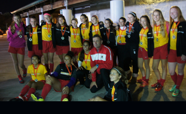 CLW U14g Champs At TBU Halloween In December