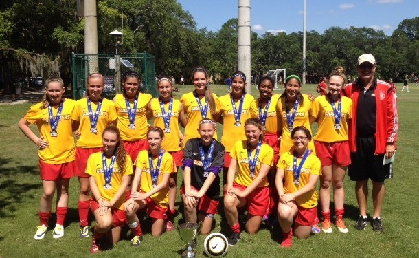FHR Chargers U15g Champions Cup Winners!