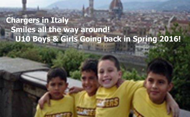 Italy For Next Season's U10 Boys & Girls
