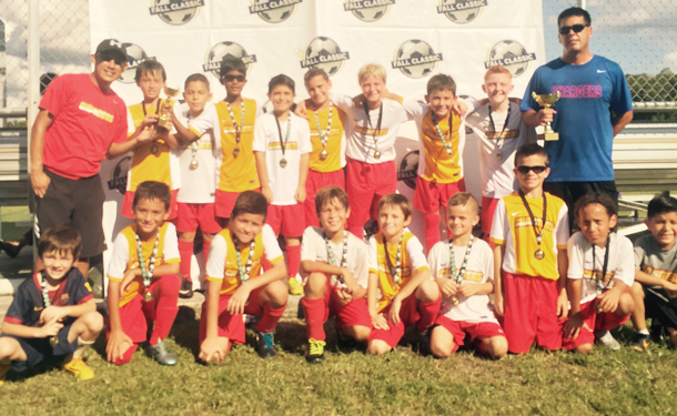 TPA U10b Yellow & White Excel at Adidas Cup Fall Classic