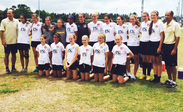 Tampa Chargers U14G storm into State Cup Round of 16