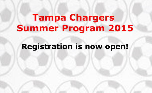 Tampa Chargers Summer Program 2015