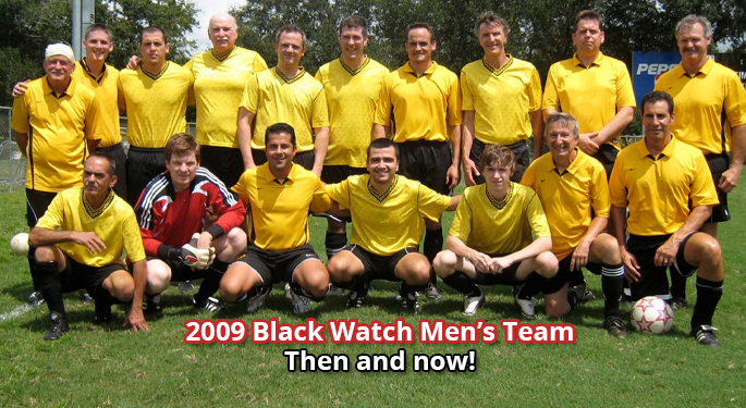 Black Watch Men's Team Over the Years
