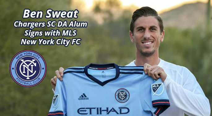 Ben Sweat Signs with MLS NYCFC