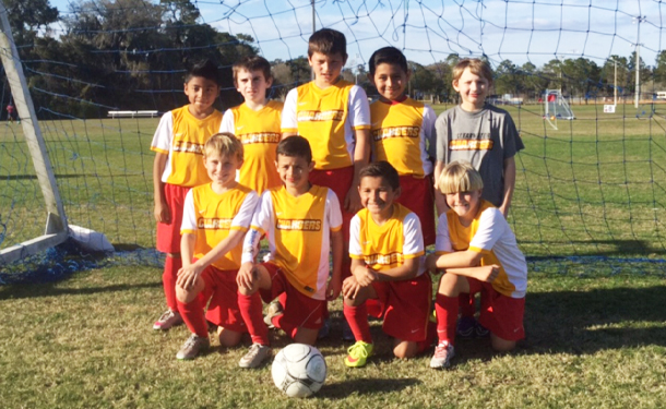 CLW U9b Successes at President's Day Tournament