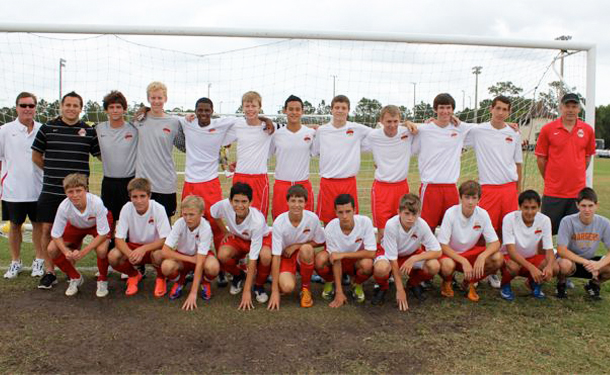 U16 Boys LWR Chargers succeed in State Cup!