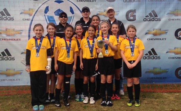 U11 Tampa Girls Take Rush Cup Title