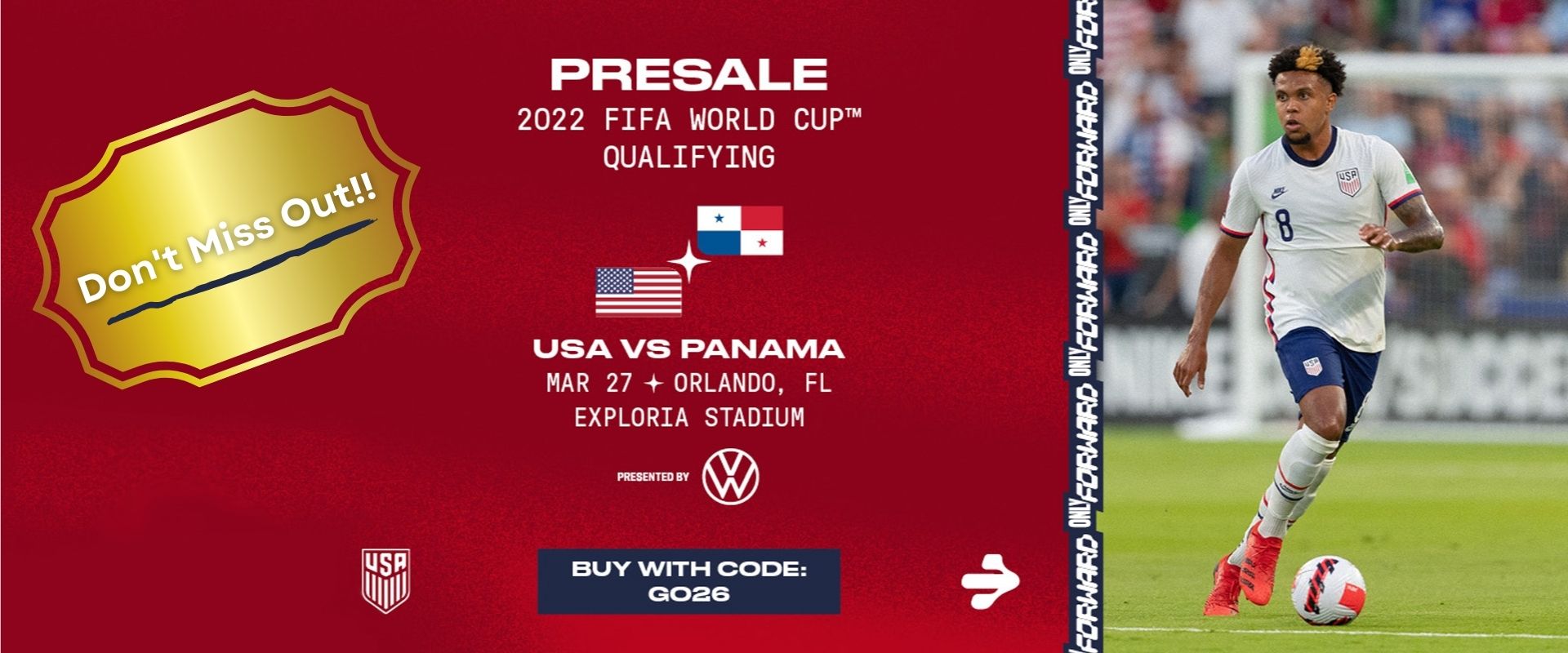 World Cup - USMNT Ticket Presale