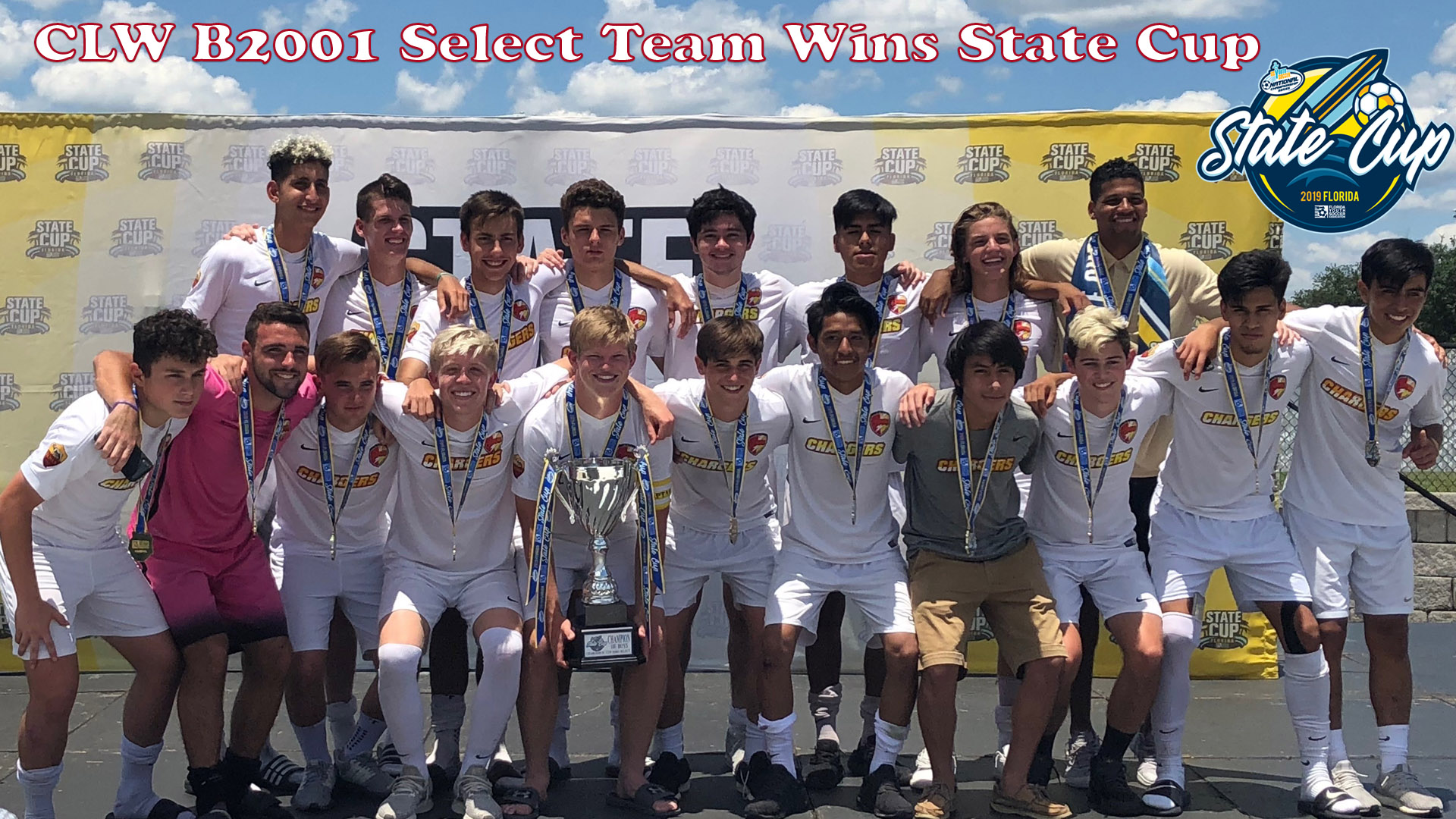 CLW B2001 Select State Cup Champs